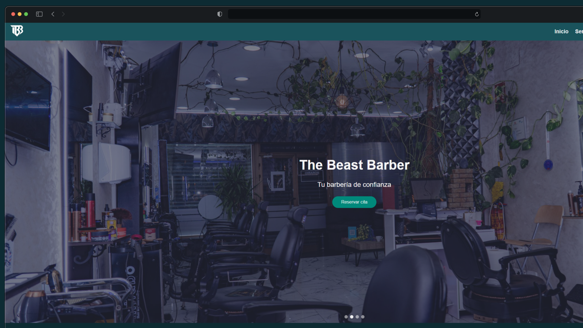 The Beast Barber - Web de citas para clientes de peluquería
